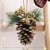Decorações de Natal Decoração de Natal bola Árvore de Natal pinha saco de material diy layout ornamentos criativos adereços