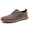 Zapatos de Hombre Primavera y Otoño Moda Versátiles Casuales Zapatos de Tabla Transpirables Suela Suave Ligeros Zapatos Blancos Superficie de Cuero Resistente al Desgaste Zapatos de Cuero de Gama Alta