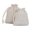 Bolsa de Algodón con Cordón Transfronteriza Nueva Empaque para Almacenamiento de Joyería Bolsa de Algodón con Cordón Bolsa con Cordón para Almacenamiento de Arroz y Granos