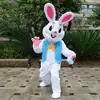 Nuevo Disfraz de Muñeco de Dibujos Animados Conejo de Pascua Día del Niño Conejito Blanco Animales del Zoo Disfraz para Actuación en Escenario Venta al por Mayor