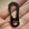 Mosquetão de Viagem Multifuncional de Aço Inoxidável EDC Gancho de Mola Externa Fivela de Suspensão Gancho Rápido Anti-Perda Fivela de Suspensão Pequena Personalizada