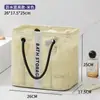 Cesta de Almacenamiento Plegable de Malla con Drenaje para Viaje, Cesta Multiusos para Artículos de Tocador, Cesta Portátil de Gran Capacidad para Natación