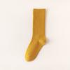 Calcetines de Rizo de Algodón Puro de Otoño e Invierno para Mujer, Medias de Algodón, Calcetines Altos de Algodón 100% para Mujer, Calcetines Desodorantes hasta la Pantorrilla, Calcetines de Algodón sin Costuras