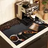 Tapete absorvente de secagem rápida para máquina de café de lama de diatomáceas transfronteiriça, tapete de drenagem para mesa de cozinha, tapete isolante de luxo leve para mesa de jantar, atacado
