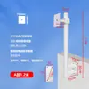 Poste de Vigilancia de Perímetro Exterior Extendido 1.12m 1.8m Soporte de Pared en Forma de L para Cámara Montado Lateralmente