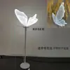 Accesorios para Bodas Alas de Mariposa Luminosas Colgante Decoración de Techo Araña de Boda t Escenario Camino de Hierro Guía Adornos