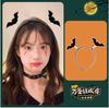 Diadema para fiesta de Halloween, suministros decorativos, diadema para festival de fantasmas, cuerno de diablo, sello divertido para el cabello, tocado, accesorios para el cabello transfronterizos