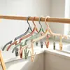 Cabide Multifuncional, Cabide Mágico Dobrável Portátil, Cabide de Viagem, Cabide de Plástico com Presilhas