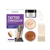 Set de Correctores de Tatuaje Eelhoe Maquillaje para Cubrir Tatuajes Corporales Diario Portátil Corrector de Dos Tonos Base