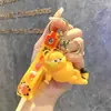 Llavero con diseño de Garfield, muñeco creativo, llavero para coche, bolso, colgante, regalo pequeño para pareja, venta al por mayor