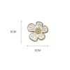 Agujero de zapato transfronterizo Zapato DIY Mariposa Flor Hebilla Accesorios Desmontable Perla Decoración Flor Hebilla Accesorios Pieza única