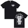 Camiseta Merch Tour Dyfl Na 2026 de la Banda Bad Omen para Hombre Estilo Harajuku Hip-Hop Punk Casual