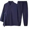 Bata corta, estilo taoísta, primavera/verano, atuendo de sacerdote taoísta, estilo Wudang, para practicantes laicos, unisex, con cierre diagonal, estilo de los Tres Puros