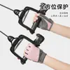 Guantes de Fitness para Mujer, Guantes Finos de Medio Dedo para Levantamiento de Pesas, Gimnasio, Ejercicio con Mancuernas, Deportes, Ciclismo, Antideslizantes, Transpirables, Protección de Muñeca
