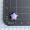 Mini Estrella de Color Estrella de Cinco Puntas Gel de Crema Pasador de Pelo Casero Carcasa de Teléfono Móvil Accesorios de Resina Accesorios para Hebilla de Zapato Material