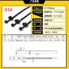 Abraçadeiras de Cabo para Carro Material Nylon Pa66 Várias Especificações Abraçadeiras de Cabo Tipo Cabeça de Avião Abraçadeiras de Cabo para Chicote Abraçadeiras de Cabo Autotravantes com Dente Reversível