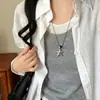 Collar Metálico de Estrella Moda Minimalista Ajustable, Cadena para Clavícula de Estilo Único y Genial con Sentido de Diseño, Joyería de Nicho