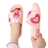 En stock Rápido Cabello Verano Nuevas Pantuflas Mujer Suela Gruesa Exterior Suela Suave Resistente al Desgaste Aumentadoras de Altura Lindas Hogar Impermeable Antideslizante Tiempo
