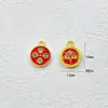 Aleación Antigua Joyería DIY Colgantes Esmaltados Pulsera y Collar Estilo Tíbet Accesorios