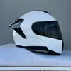 Casco Abierto de Motocicleta Ff Casco de Motocicleta de Media Temporada con Doble Lente Casco Integral de Motocicleta para Hombre y Mujer Vehículo Eléctrico