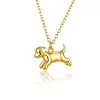Collar Serie de Animales Nuevo Transfronterizo de Amazon, Moderno, Fresco y Sencillo, Cadena para Clavícula de Gato, Estilo Suave y Artístico