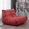 Celebridade da Internet Enrolado Tatami Sofá Individual Cadeira Lounge Varanda Sala de Estar Caterpillar Simples Lazer Preguiçoso Confortável Normcore