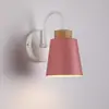 Lámpara de Pared Moderna Minimalista para Mesita de Noche de Dormitorio Nórdico, Sala de Estar, Pasillo Interior, Estudio, Vestíbulo, Puerta de Entrada, Lámpara de Pared Curva