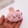 Accesorios Cabeza Animal de Dibujos Animados Algodón Felpa Teddy Perro Broche DIY Bolsa Adorno para la Cabeza Accesorios Mapache Venta al por Mayor