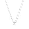 Estilo Minimalista Collar de Doble Capa Estilo Frío Cadena para Clavícula de Mujer Nicho de Alta Gama Lujo Ligero Versátil Nuevos Accesorios