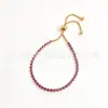 Pulseras de Joyería Transfronterizas, Lujo Ligero, Pulseras de Aleación de Gama Alta con Imitación de Cristal de Circonita, Pulseras de Moda para Mujer, Joyería al por Mayor