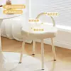 Silla de Maquillaje Nube de Moda Taburete de Maquillaje Taburete de Tocador para Habitación de Niñas Silla Nube Habitación Sencilla Sensación de Lujo