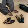 Zapatos Mary Jane con Tira en T de Estilo Retro Francés para Mujer, Zapatos Planos Pequeños de Cuero Versátiles, Novedad Otoño 2026