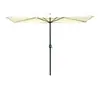 Sombrilla Exterior 2.7X 1.5m, Media Sombrilla de Pared, Sombrilla de Patio, Sombrilla para Terraza de Balcón, Sombrilla Rectangular Engrosada de Primer Piso
