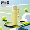 Taza Aislada de Doble Bebida Altamente Atractiva para Hombres y Mujeres, Vaso Sencillo con Popote, Acero Inoxidable 316, Botella de Agua Portátil para Deportes al Aire Libre
