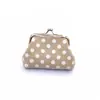 Mini Cartera de Monedas Lona Punto Bolsa para Monedas Estilo Retro Étnico Bolso Pequeño de Mano para Mujer Al por Mayor