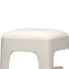 Bancos de Plástico Resistentes e Espessos para Uso Doméstico, Bancos Quadrados com Assento Acolchoado para a Sala de Estar, Bancos Simples Antiderrapantes para Sala de Jantar, Bancos Altos Empilháveis para Mesa de Jantar
