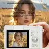 Câmera Digital CCD Mirrorless com Tela Flip Transfronteiriça Espelho de Estudante Campus Alta Definição Viagem Festa de Estudantes Câmera CCD Retrô