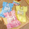 Saia Jeans para Pet, Roupa para Cachorro, Saia com Arnês para Coleira, Vestido para Gato, Corgi Ursinho, Venda Direta da Fábrica