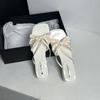 Sandalias de Tacón Bloque Rosa Elegantes y de Moda sin Cierre para Mujer, Nuevo Modelo Verano 2026, Sandalias Antideslizantes de Gama Alta Estilo Francés