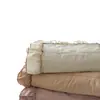 Lujo Ligero Color Sólido Algodón de Fibra Larga Mercerizado 60S Proceso de Costura de Alta Densidad Funda de Cama Lavada con Arena a Alta Temperatura Juego Individual/Tres Piezas Cubrelecho Grueso Antideslizante