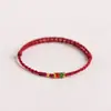 Festival del Bote del Dragón Cuerda Colorida Pulsera de Cuerda Roja para Niños y Niñas Cuerda de Mano de Carpa Roja Cuerda Trenzada Buena Suerte en el Año de Nacimiento