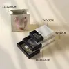 Caja de joyería con cajón minimalista nórdico, almacenamiento, extraíble, para anillos, pendientes, collares, caja de regalo, caja de embalaje para accesorios
