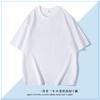 Camiseta de Algodón en Blanco para Hombre y Mujer de Fabricante 210g Impresión Personalizada Publicidad Blanca Camiseta Cultural Ropa de Trabajo Algodón Manga Corta Mayoreo