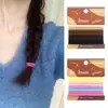 Estilo Coreano Simples Argola para Toalha Headband Não Machuca o Cabelo Elástico para Cabelo Conjunto Básico Prendedor de Cabelo Faixa de Cabelo Conjunto de Couro Acessórios para Cabelo