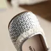 Nuevos Zapatos Mary Jane Franceses para Niñas 2026, Zapatos de Cuero con Encaje Tejido de Princesa, Planos Suaves y Versátiles de Tacón Bajo