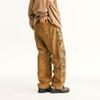 BLACKARMADA Macacão Camuflado Lavado Vintage Estilo Americano Calças Masculinas e Femininas Calças Soltas para Lenhador LKD6055A