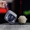 Juego de té de cerámica rústica transfronterizo para la salud, juego de té portátil para viajes, taza de servicio rápido, juego de té para acampar al aire libre, taza de té con logo