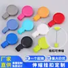 Porta Credencial de Trabajo con Clip Retráctil, Porta Tarjeta de Acceso, Clip para Insignia, Portatarjetas con Hebilla Retráctil, Personalizable con Cordón