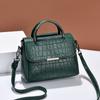 Bolsas Bolsas Femininas 2025 Novas Bolsas de Ombro Personalizadas com Padrão de Pedra Bolsas de Mão Fashion Retrô de Grande Capacidade Dropshipping