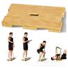 Tabla de fitness de madera banda de resistencia para el hogar ejercicio estiramiento gimnasio ejercitador de equilibrio